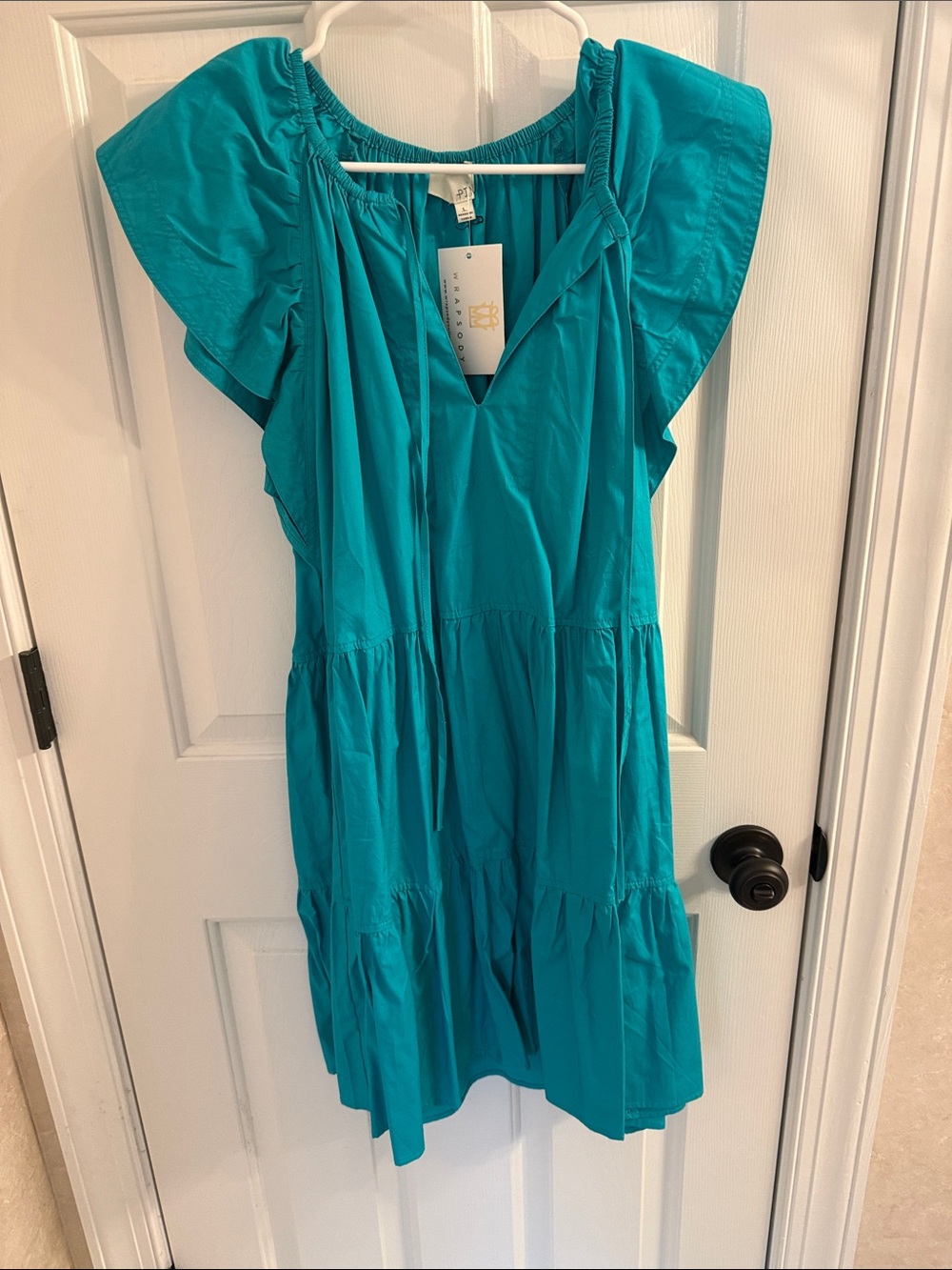 Pinch Teal Mini Dress